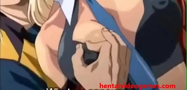  Sexy Anime Chick Gets Pounded By Massive Cock in Ass | Play the Game and Cum! hentaivideogames.com